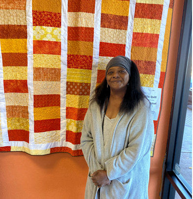 Quilt winner and quilt